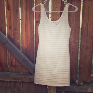 White mini dress